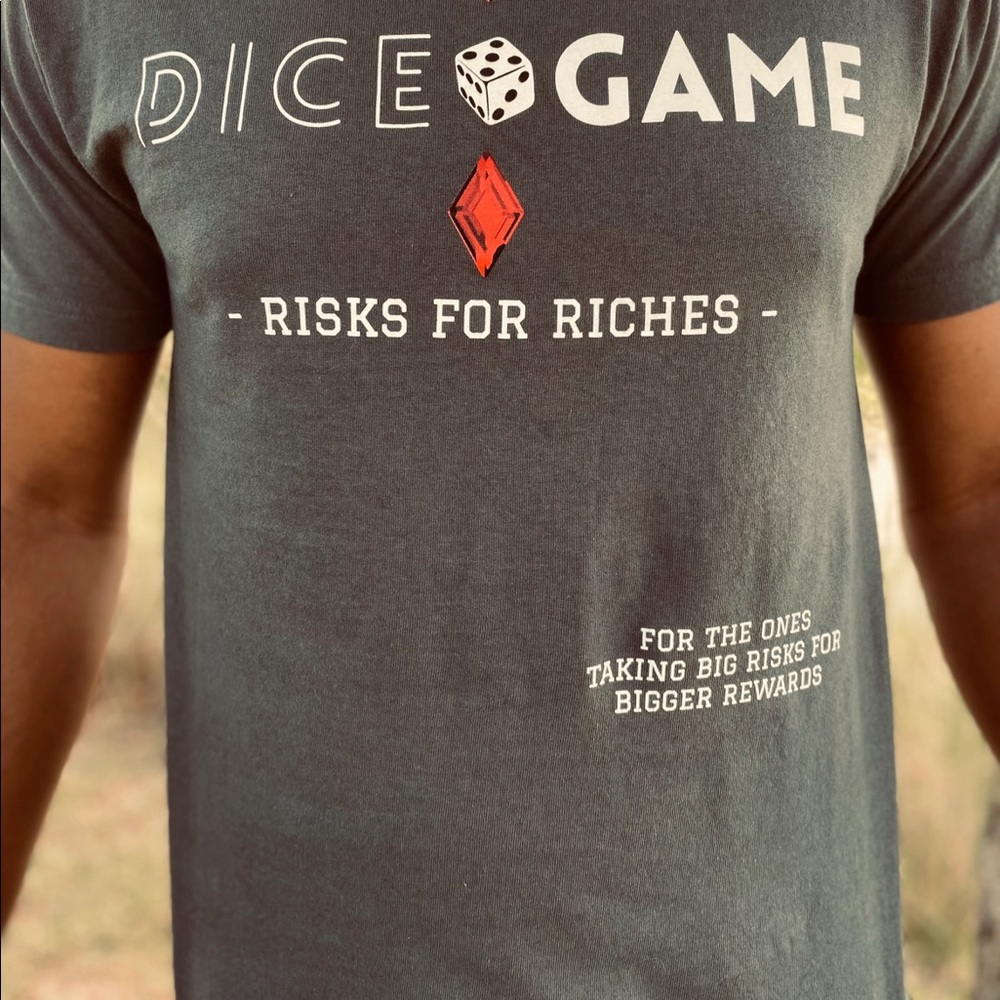 RISKS FOR RICHES COTTON SHIRT